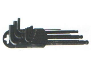 M1121/6 - Klucze imbus 2,0-10 mm z kulką i magnesem